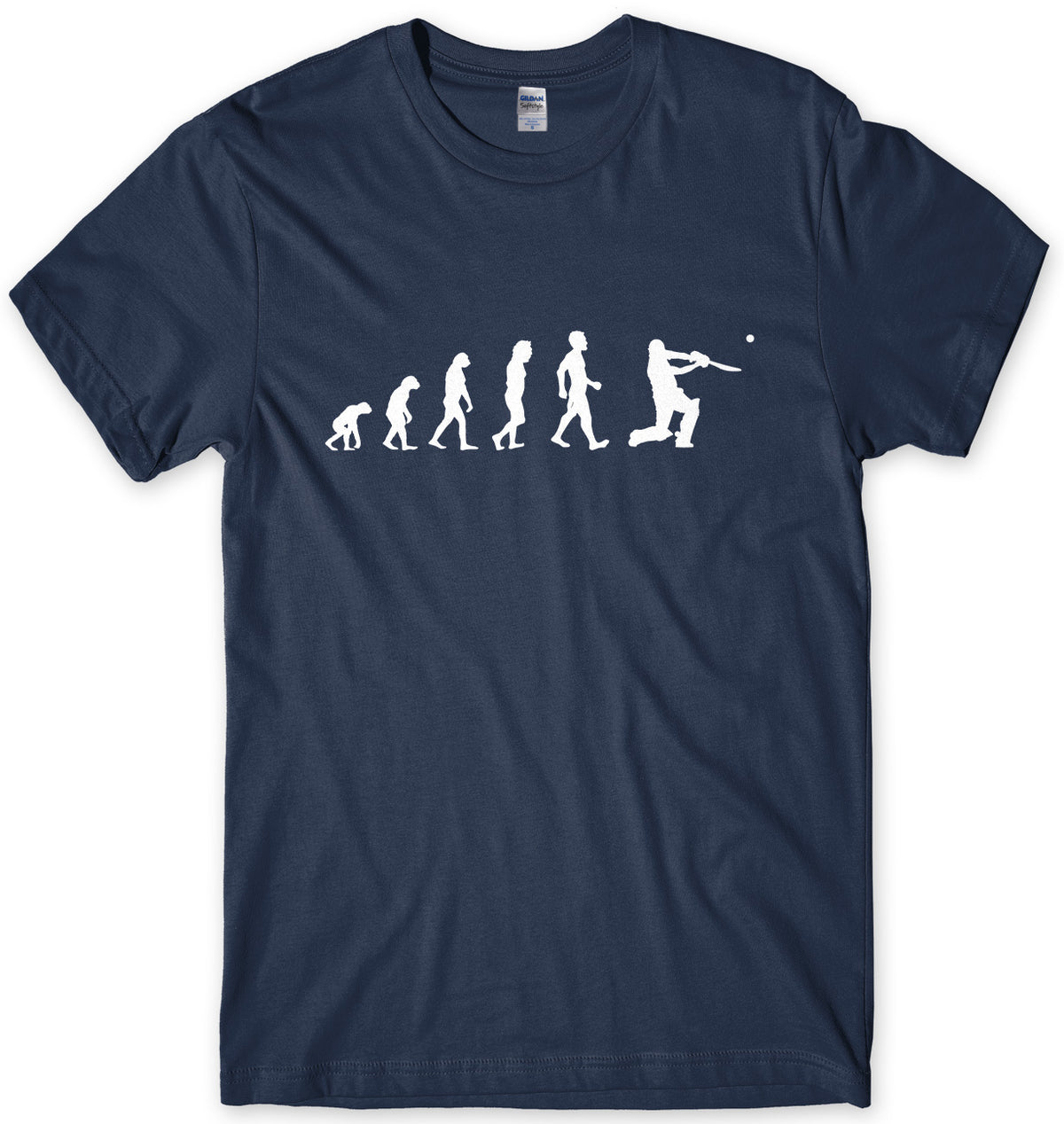 Evolution Of Cricket Mens Unisex T-Shirt