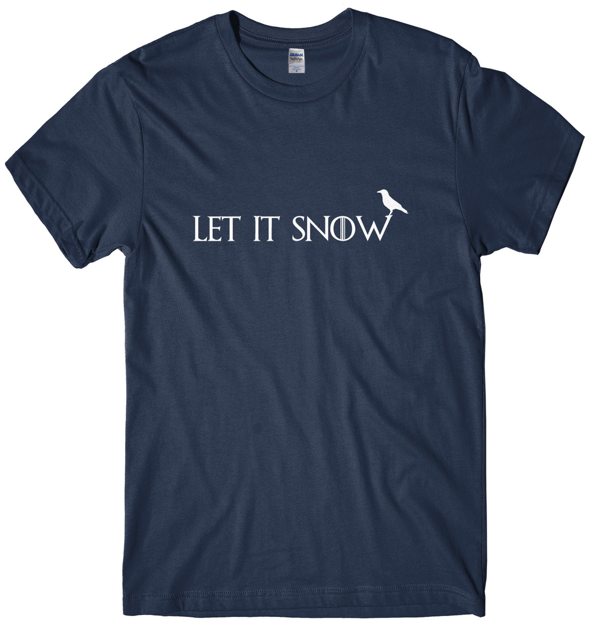 Let It Snow Mens Unisex Christmas T-Shirt