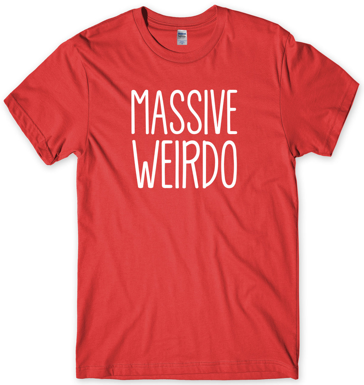 MASSIVE WEIRDO MENS FUNNY UNISEX T-SHIRT