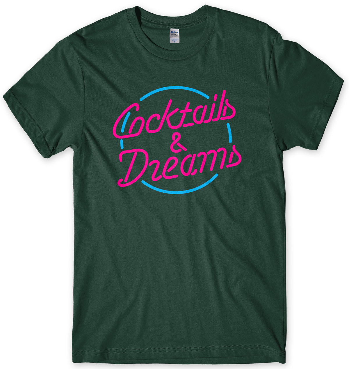 COCKTAILS &amp; DREAMS INSPIRED BY COCKTAIL MENS UNISEX T-SHIRT