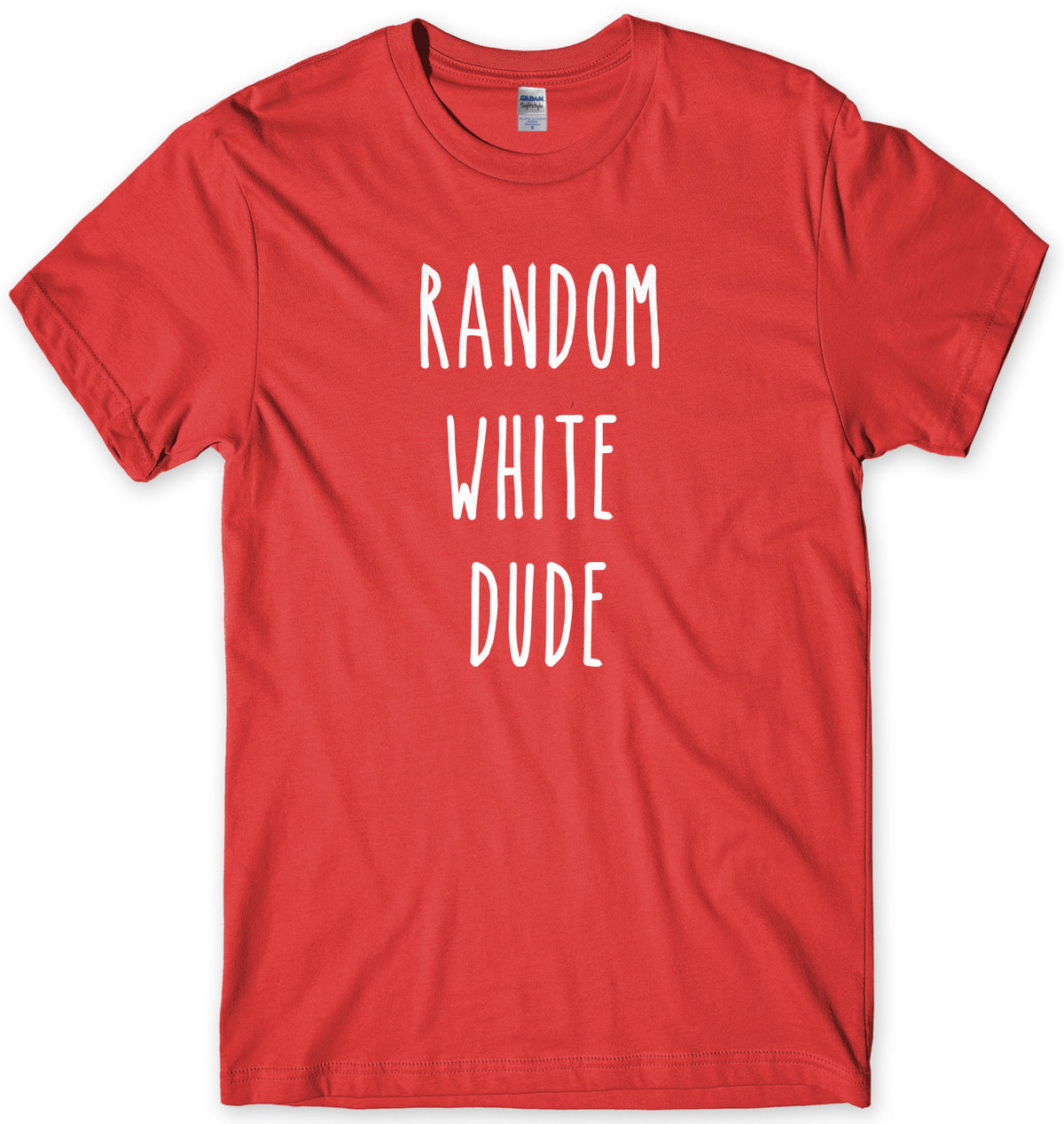 Random White Dude Mens Unisex T-Shirt