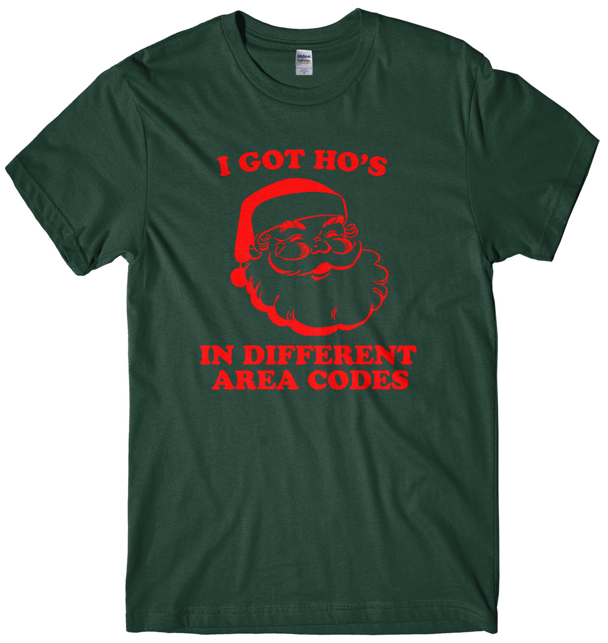 I Got Ho&#39;s In Different Area Codes Mens Unisex Christmas T-Shirt