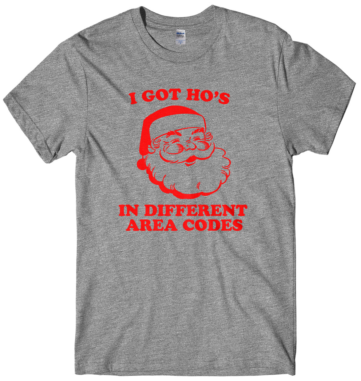 I Got Ho&#39;s In Different Area Codes Mens Unisex Christmas T-Shirt