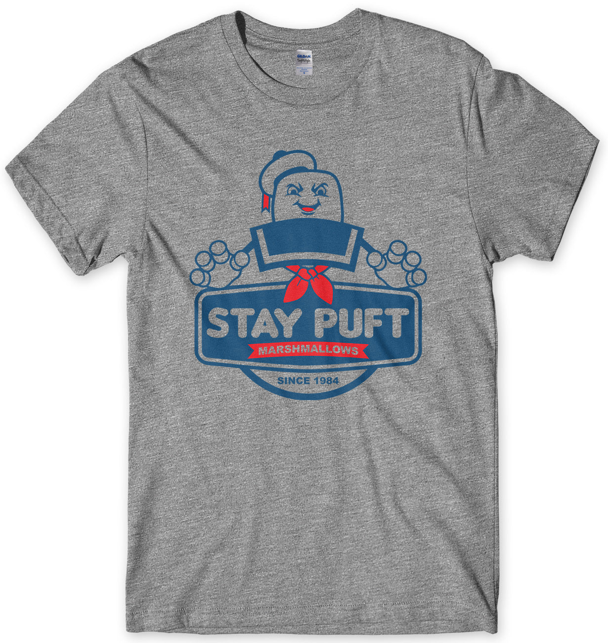 STAY PUFT MARSHMALLOW MAN - INSPIRED BY GHOSTBUSTERS MENS UNISEX T-SHIRT
