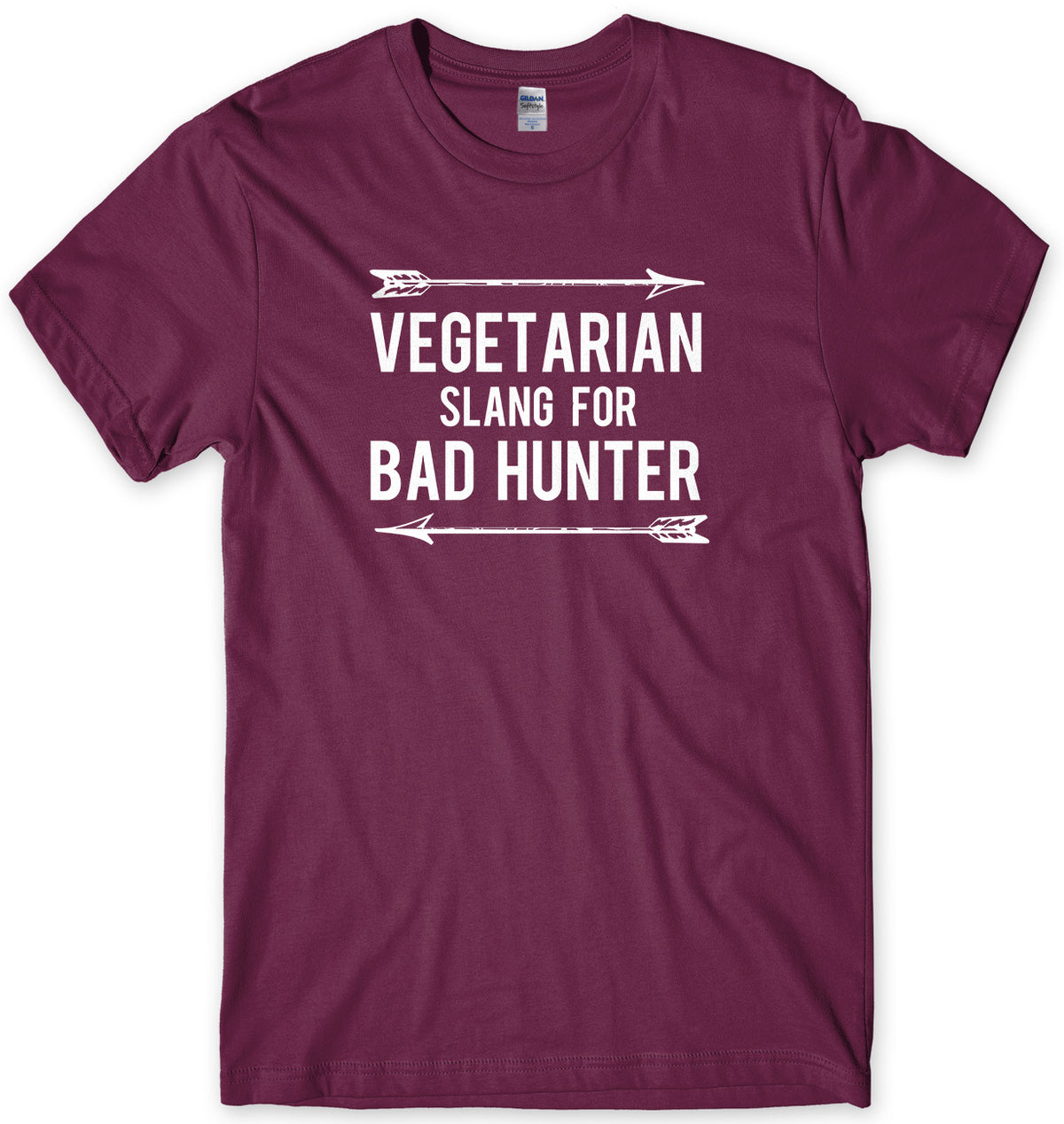 Vegetarian Slang For Bad Hunter Mens Unisex T-Shirt
