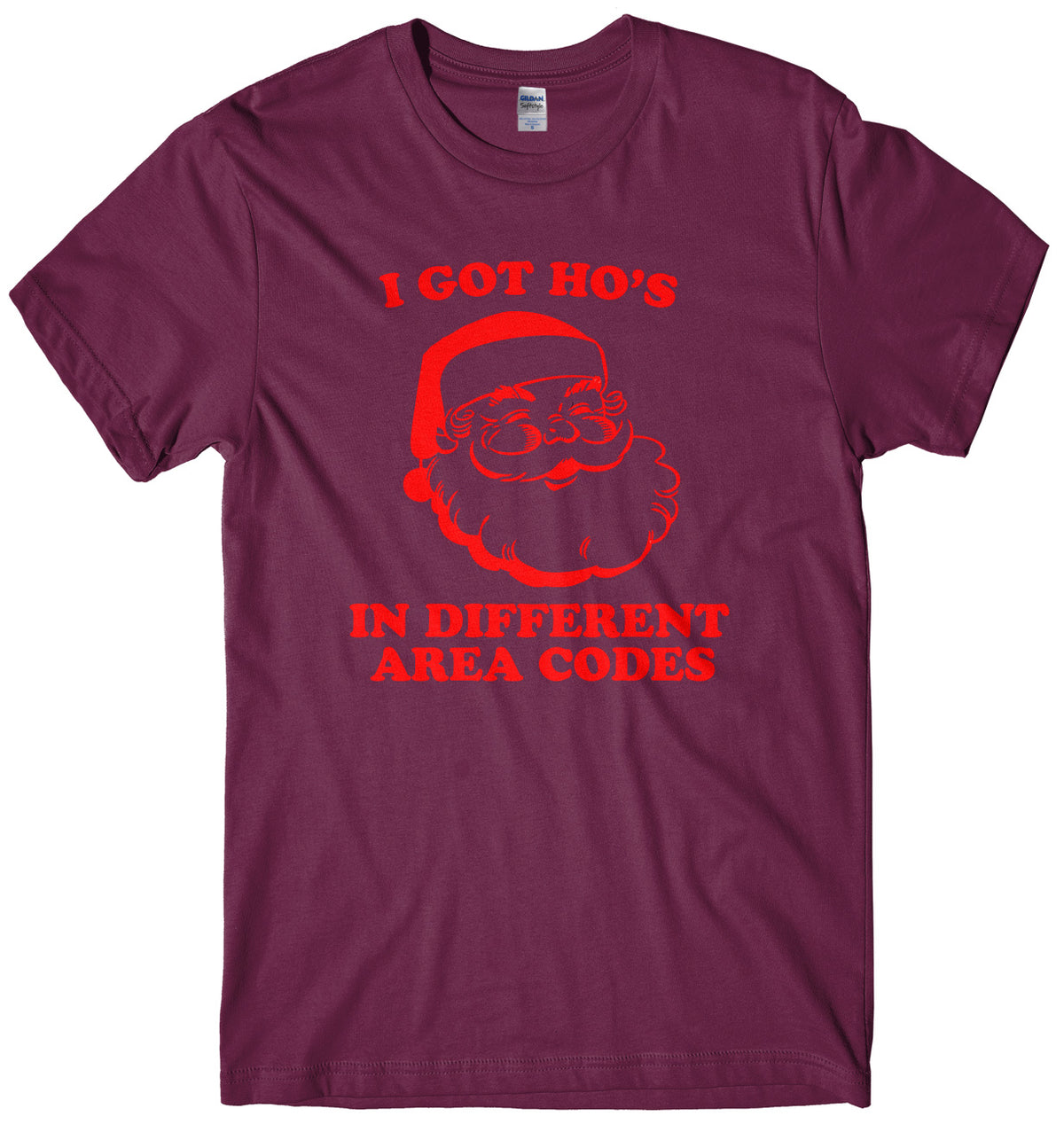 I Got Ho&#39;s In Different Area Codes Mens Unisex Christmas T-Shirt