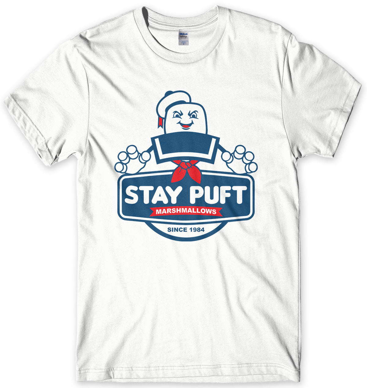 STAY PUFT MARSHMALLOW MAN - INSPIRED BY GHOSTBUSTERS MENS UNISEX T-SHIRT
