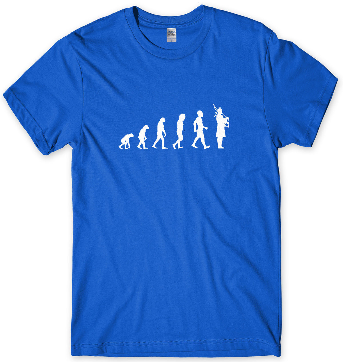 Evolution Of Bagpipes Bagpiper Man Mens Unisex T-Shirt