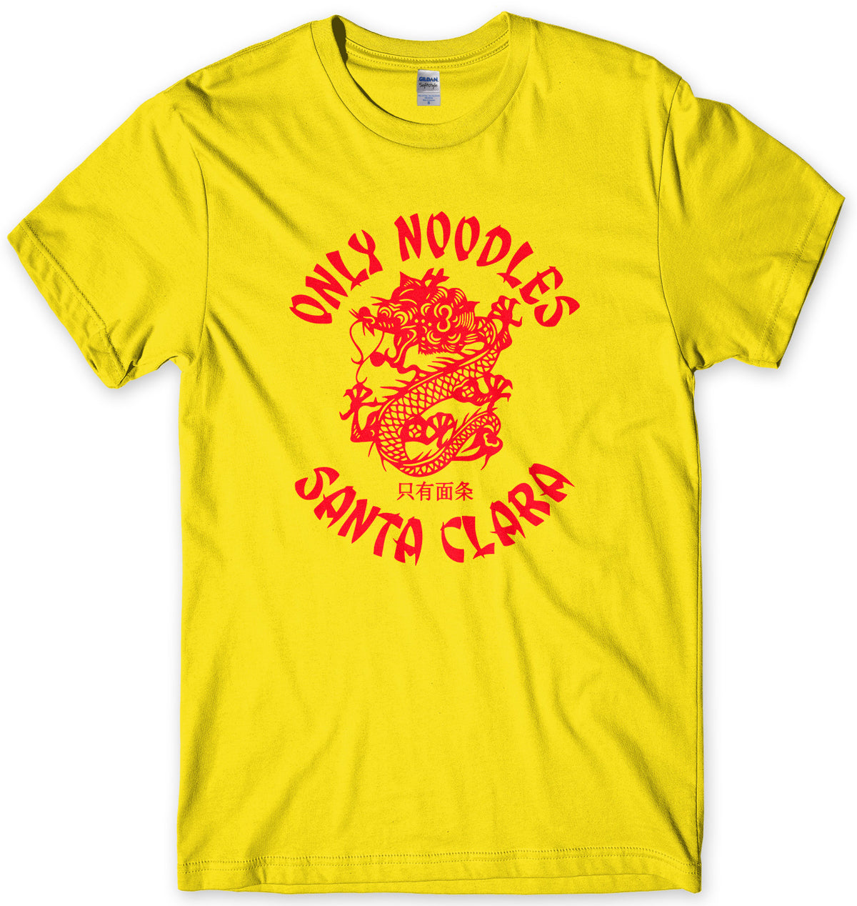 ONLY NOODLES SANTA CARLA MENS UNISEX T-SHIRT