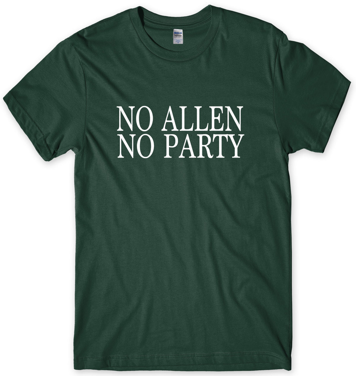 No Allen No Party Mens Unisex T-Shirt
