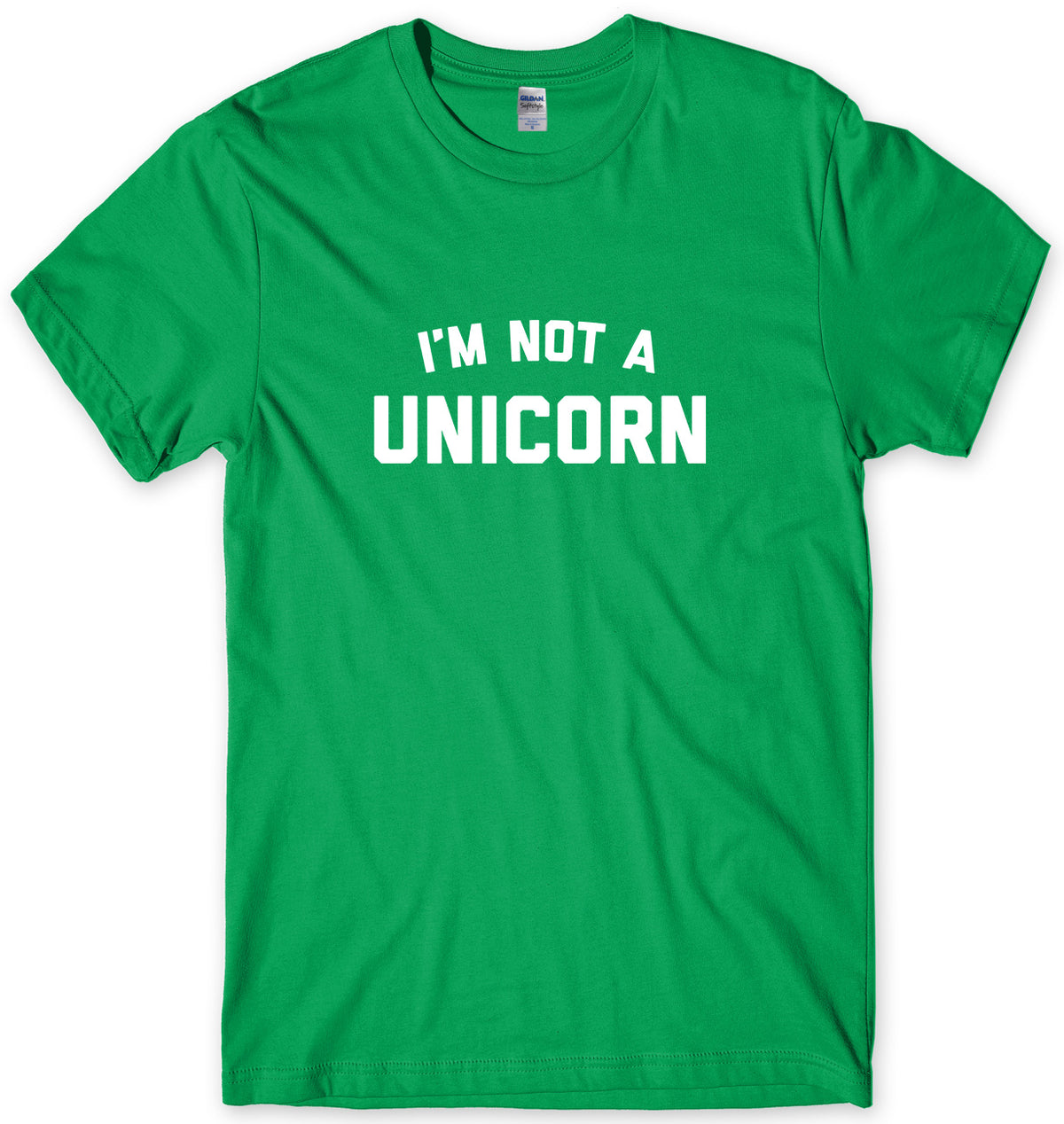 I&#39;M NOT A UNICORN MENS FUNNY UNISEX T-SHIRT