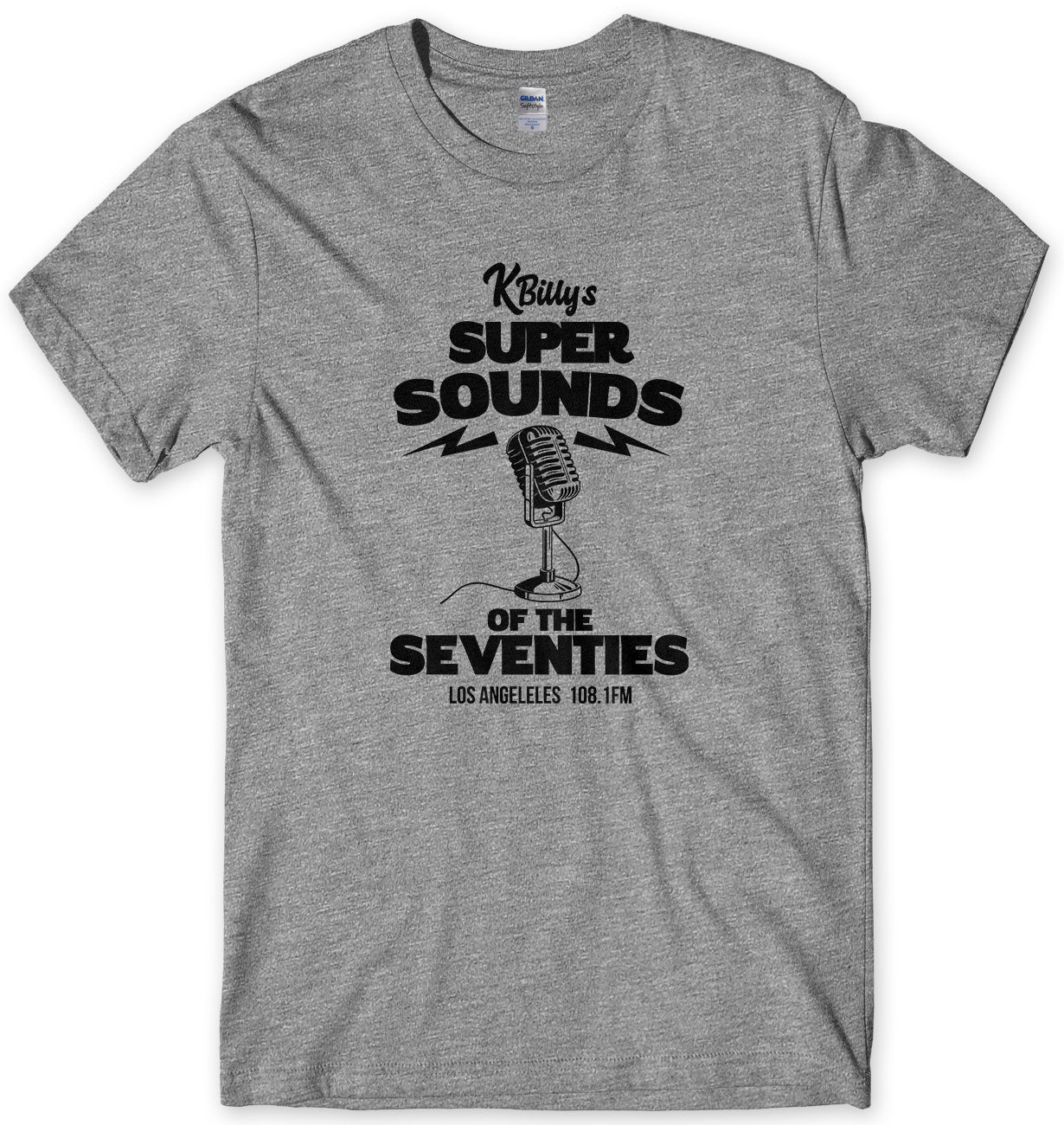 K BILLY'S SUPER SOUNDS OF THE SEVENTIES MENS UNISEX T-SHIRT