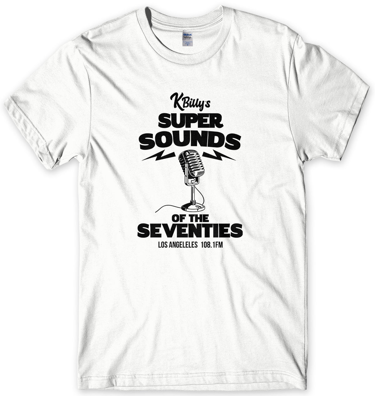 K BILLY&#39;S SUPER SOUNDS OF THE SEVENTIES MENS UNISEX T-SHIRT