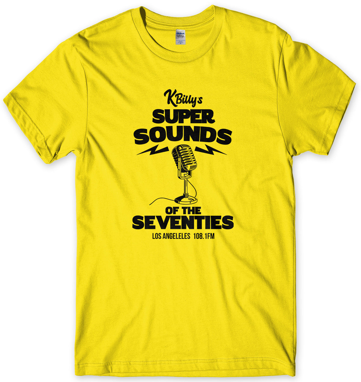 K BILLY&#39;S SUPER SOUNDS OF THE SEVENTIES MENS UNISEX T-SHIRT