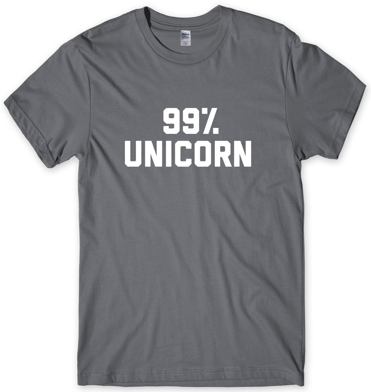 99% UNICORN MENS FUNNY UNISEX T-SHIRT