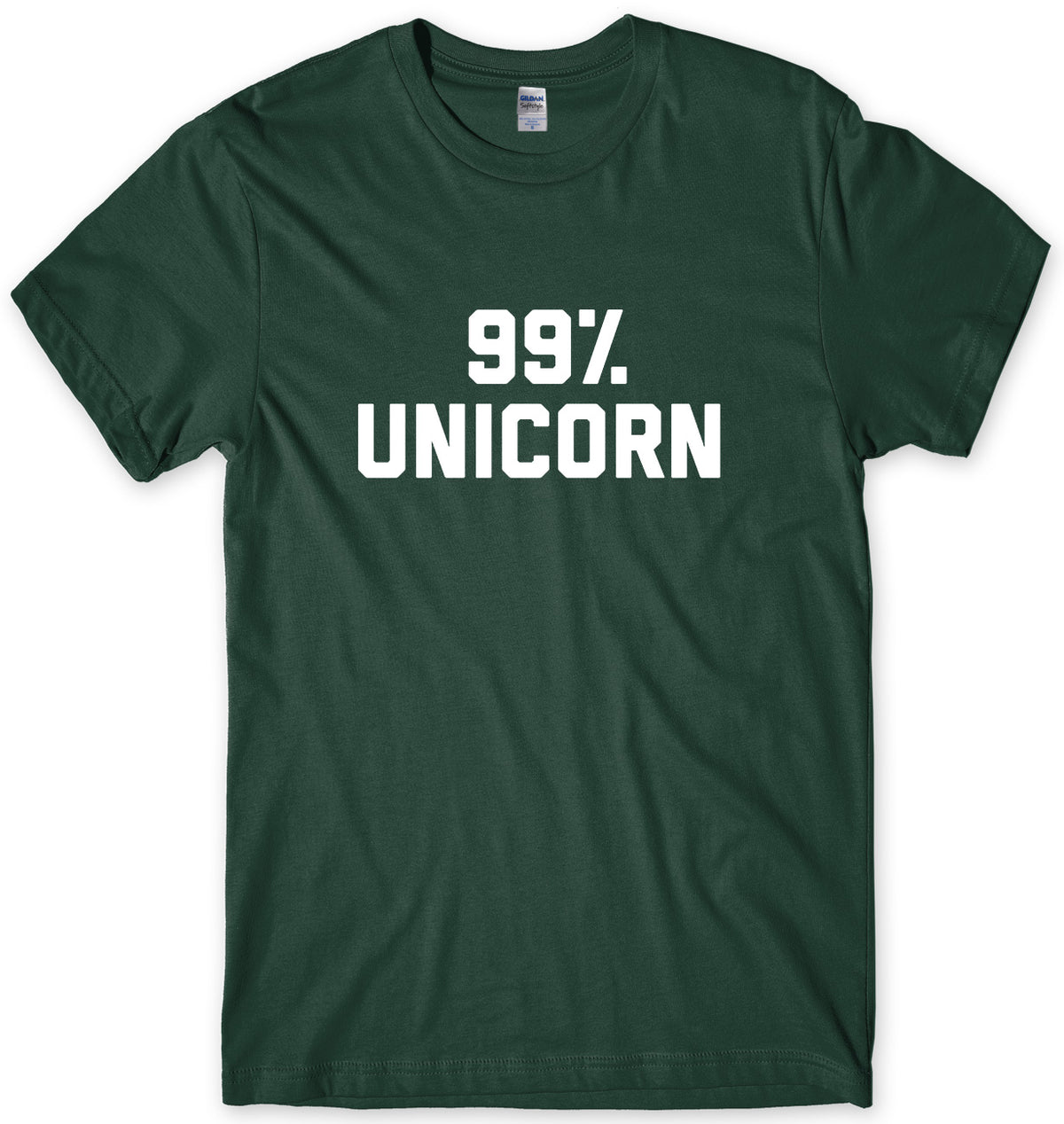 99% UNICORN MENS FUNNY UNISEX T-SHIRT