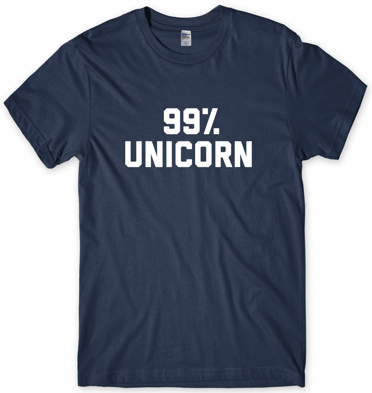 99% UNICORN MENS FUNNY UNISEX T-SHIRT