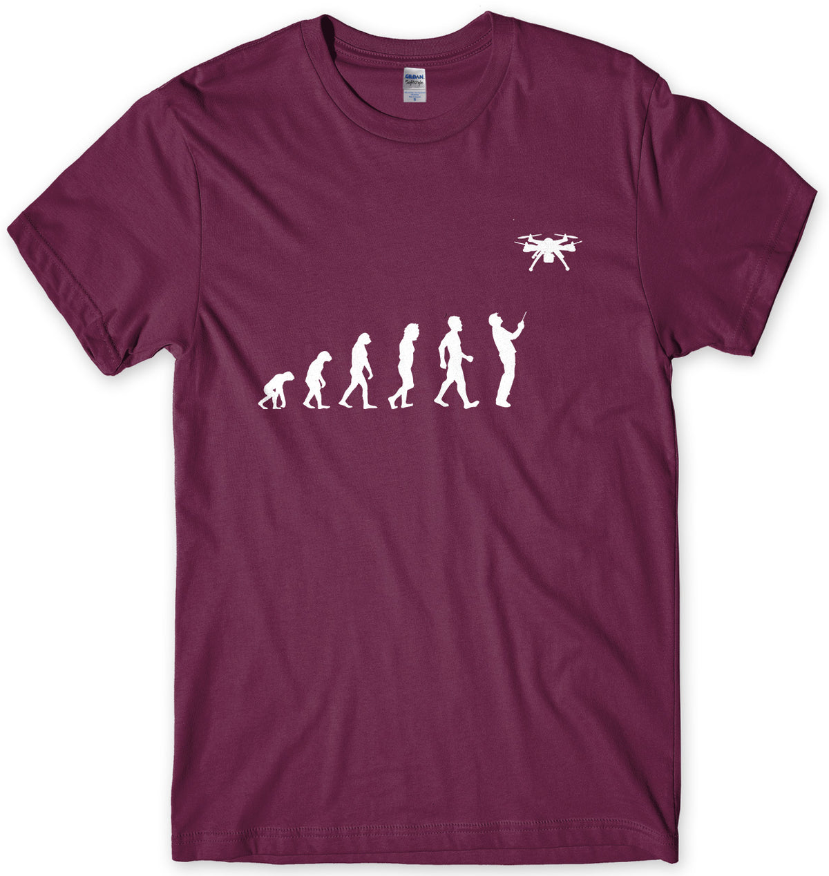 Evolution Of Drone Mens Unisex T-Shirt