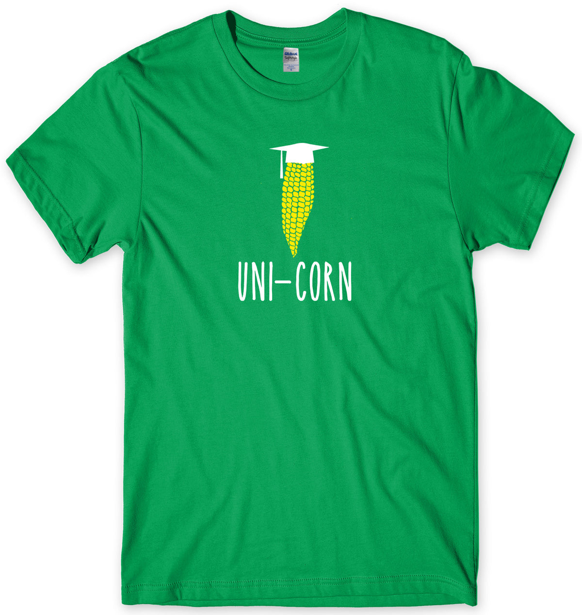 UNI-CORN GRADUATE MENS FUNNY UNISEX T-SHIRT