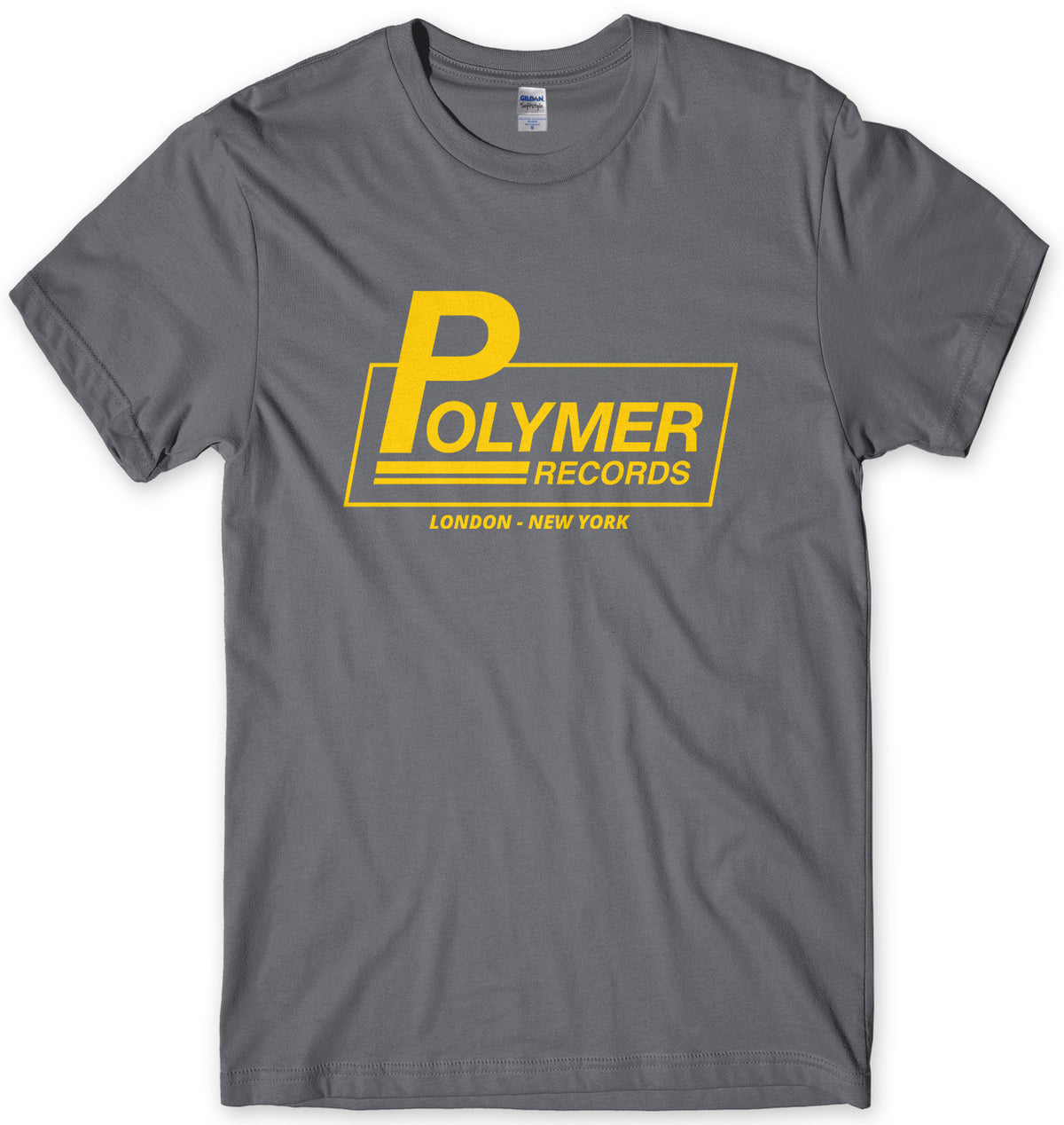 POLYMER RECORDS  - INSPIRED BY SPINAL TAP MENS UNISEX T-SHIRT