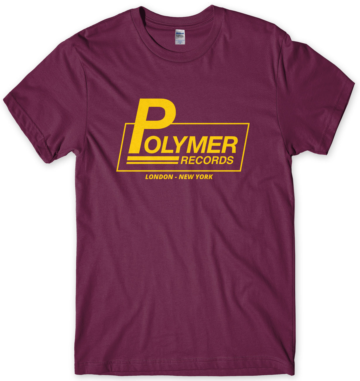 POLYMER RECORDS  - INSPIRED BY SPINAL TAP MENS UNISEX T-SHIRT