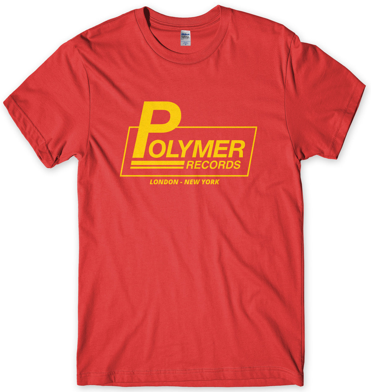 POLYMER RECORDS  - INSPIRED BY SPINAL TAP MENS UNISEX T-SHIRT