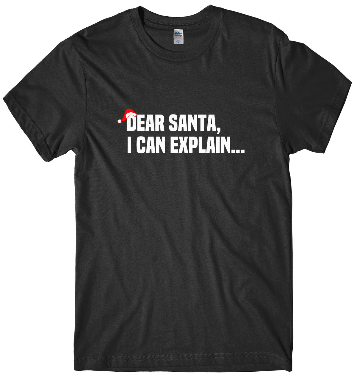 Dear Santa, I Can Explain.... Mens Unisex Christmas T-Shirt