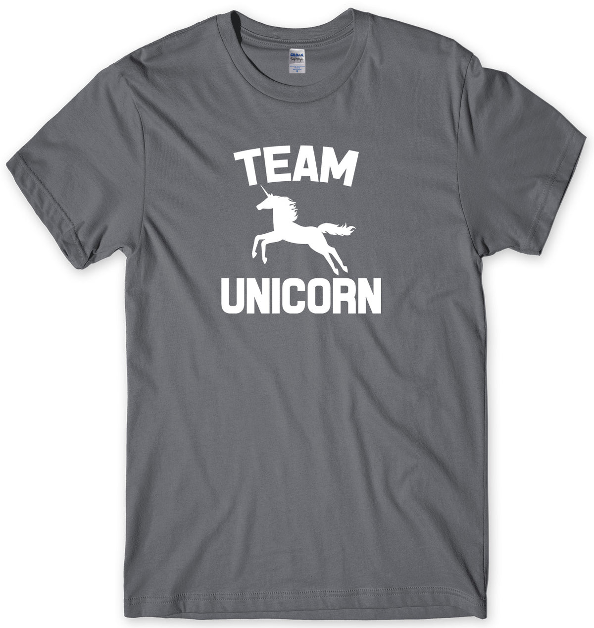 TEAM UNICORN MENS FUNNY UNISEX T-SHIRT