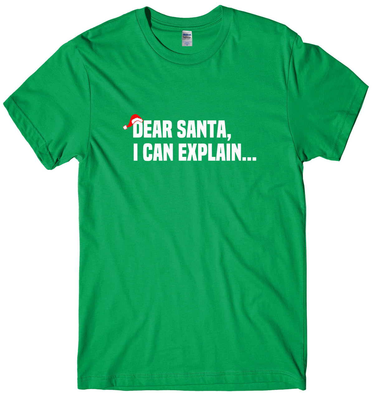 Dear Santa, I Can Explain.... Mens Unisex Christmas T-Shirt