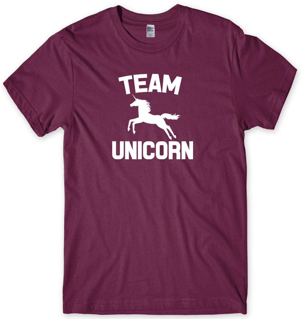 TEAM UNICORN MENS FUNNY UNISEX T-SHIRT