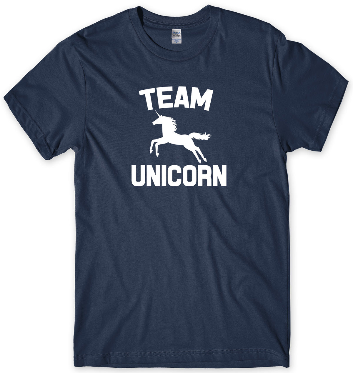 TEAM UNICORN MENS FUNNY UNISEX T-SHIRT
