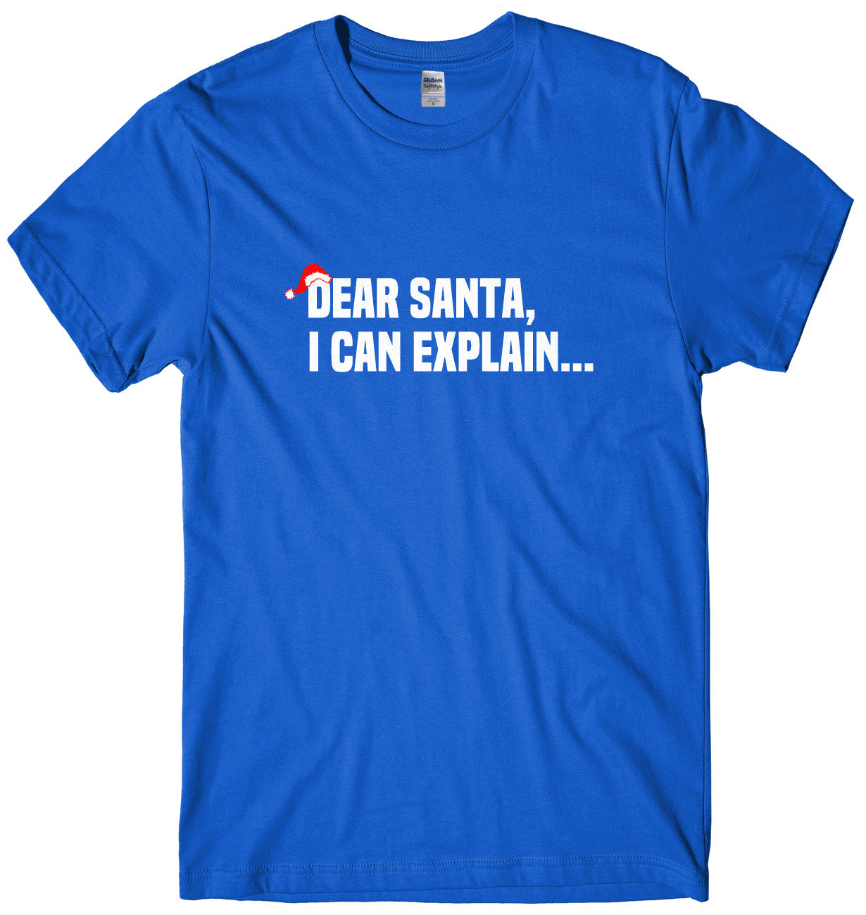 Dear Santa, I Can Explain.... Mens Unisex Christmas T-Shirt