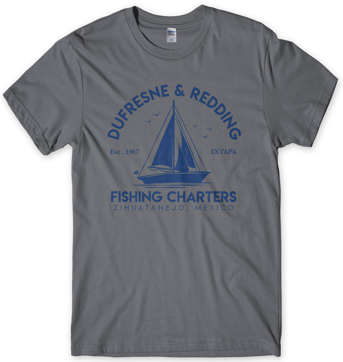 DUFRESNE &amp; REDDING FISHING CHARTERS MENS UNISEX T-SHIRT