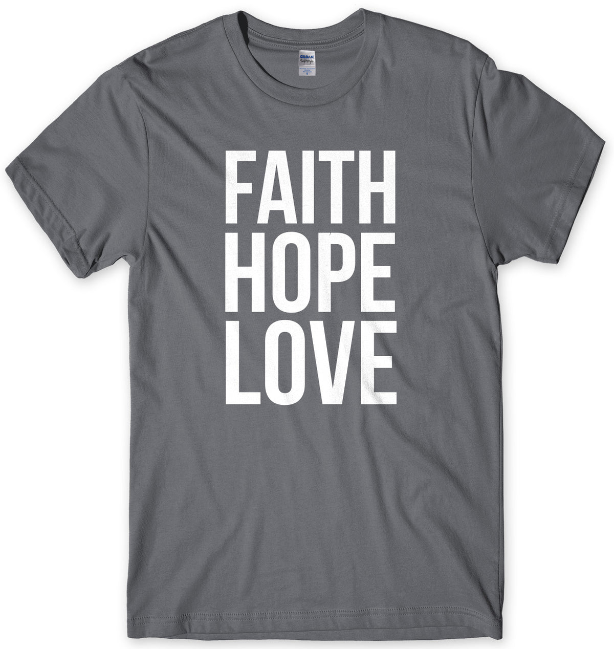 Faith Hope Love Mens Unisex T-Shirt