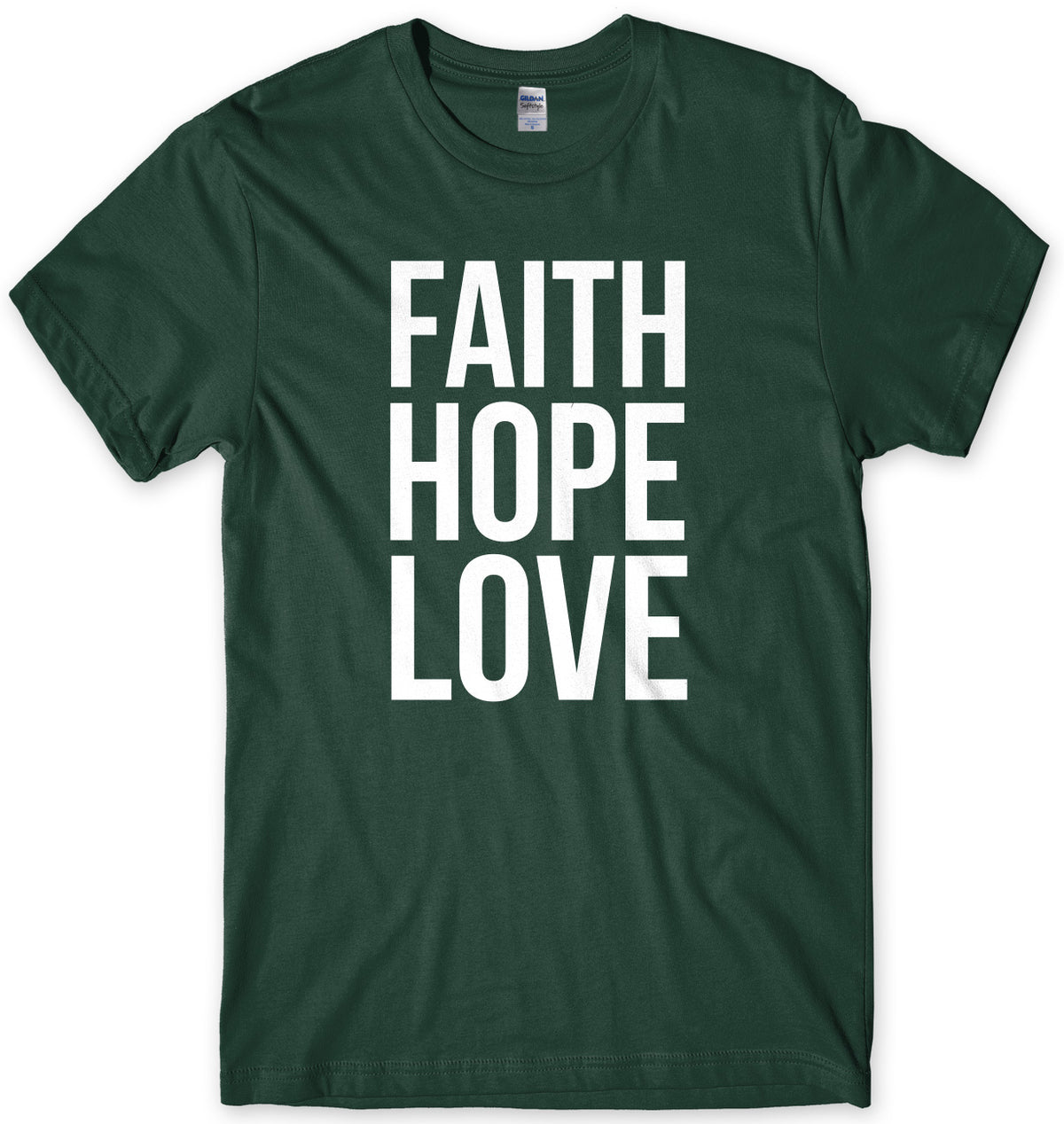 Faith Hope Love Mens Unisex T-Shirt
