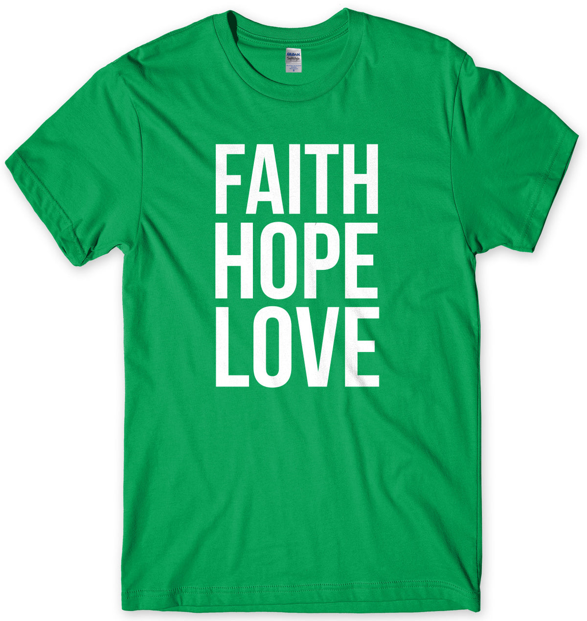 Faith Hope Love Mens Unisex T-Shirt