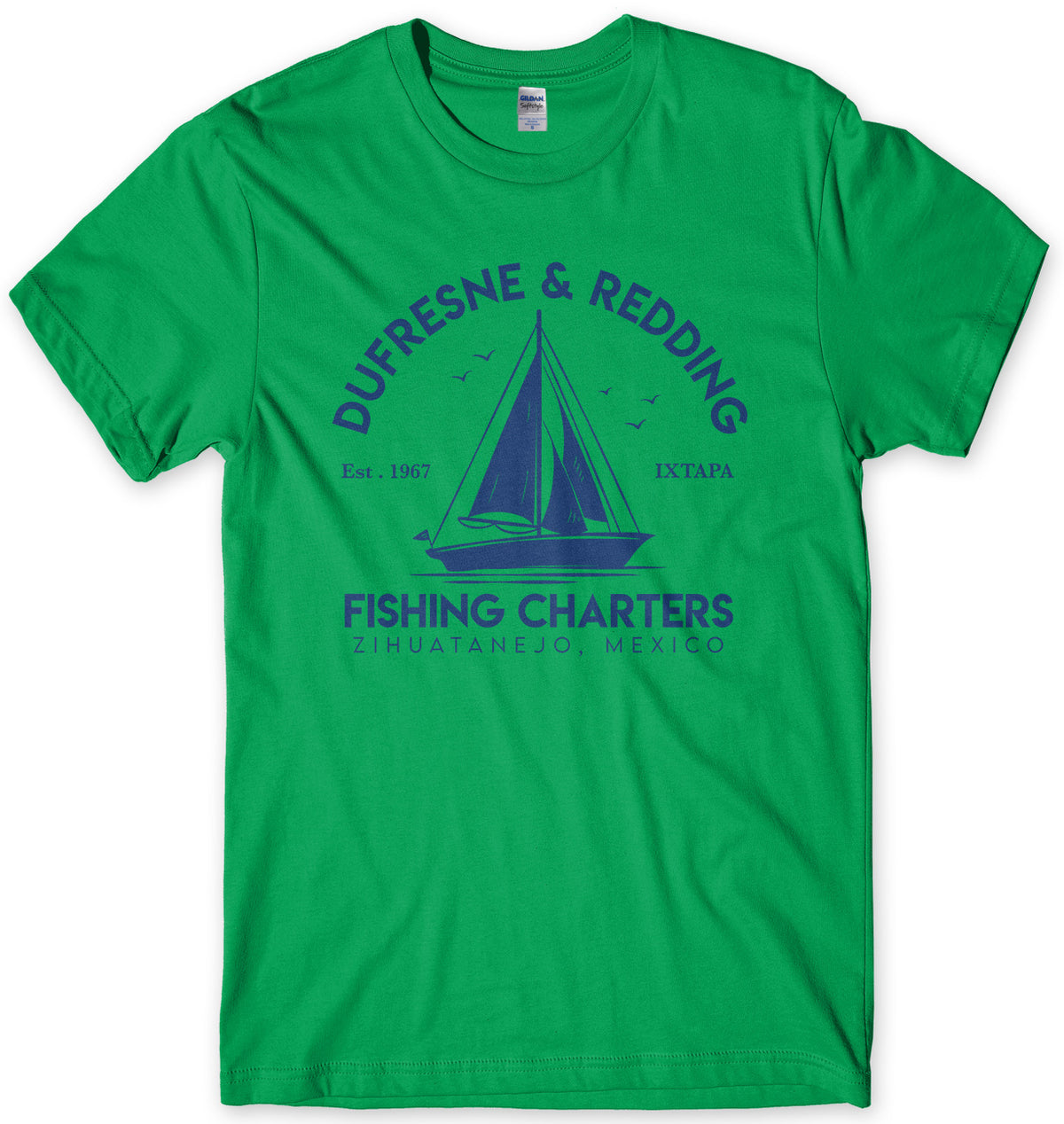 DUFRESNE &amp; REDDING FISHING CHARTERS MENS UNISEX T-SHIRT