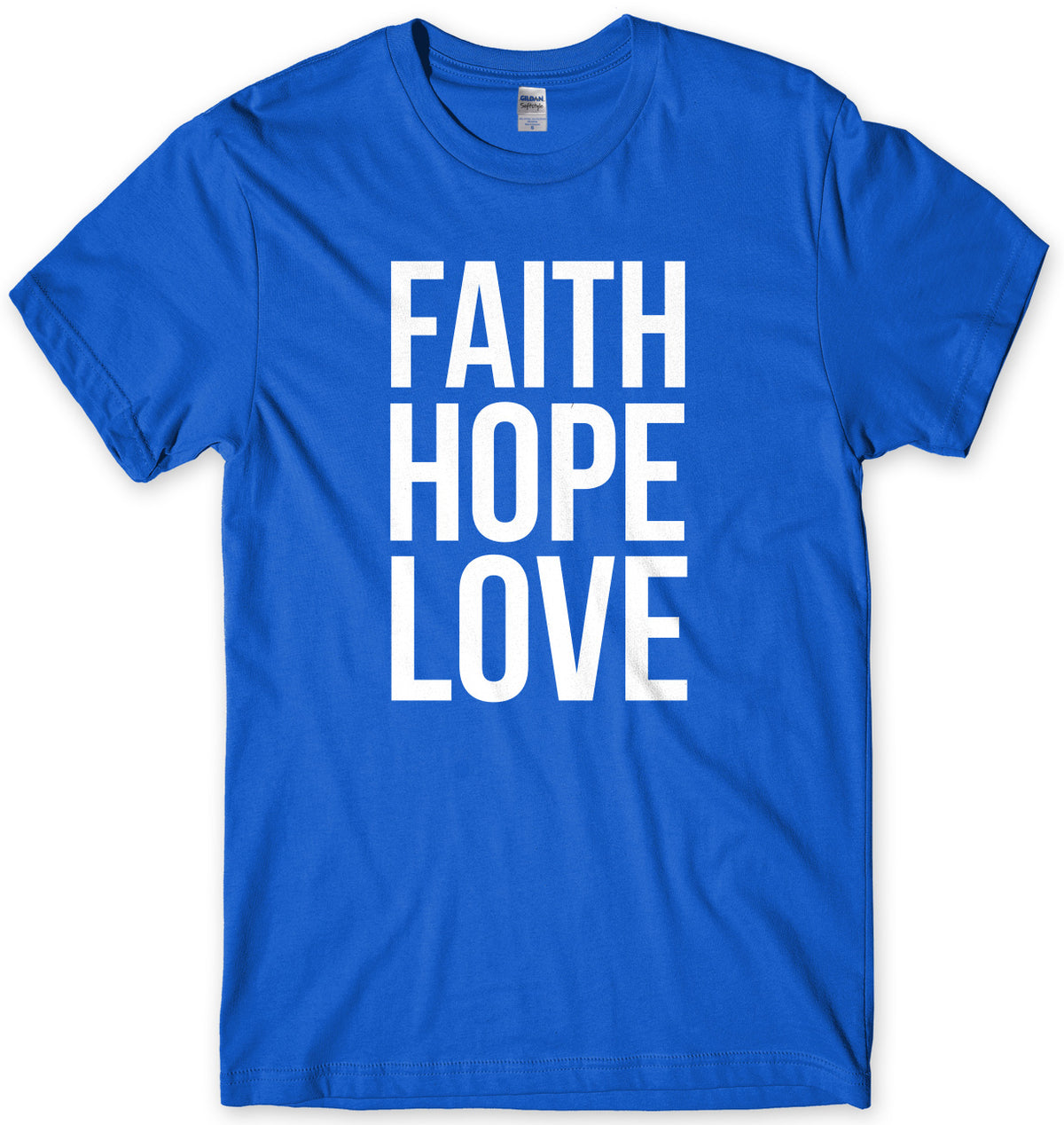 Faith Hope Love Mens Unisex T-Shirt