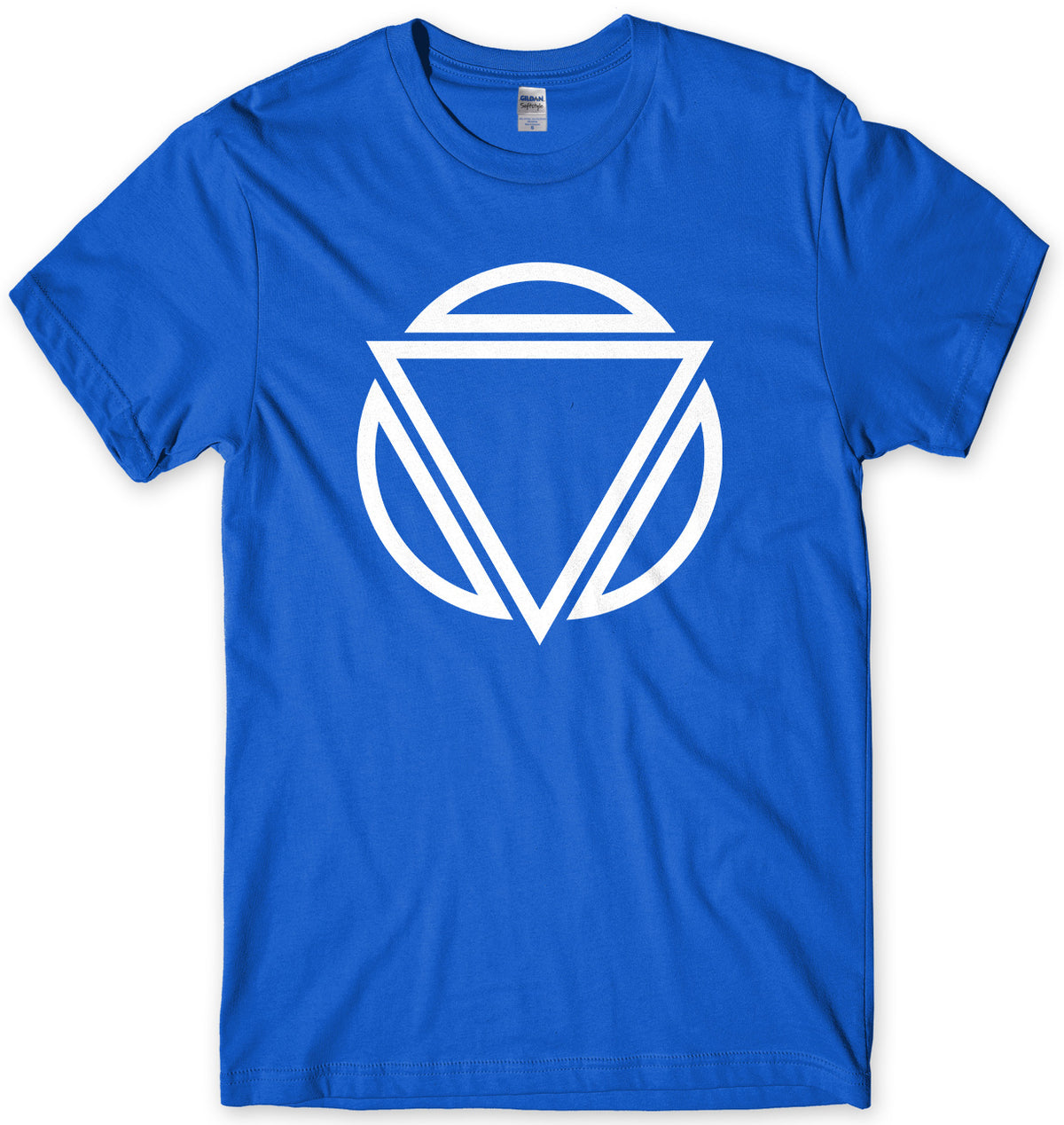 Triangle Art Circle Mens Unisex T-Shirt
