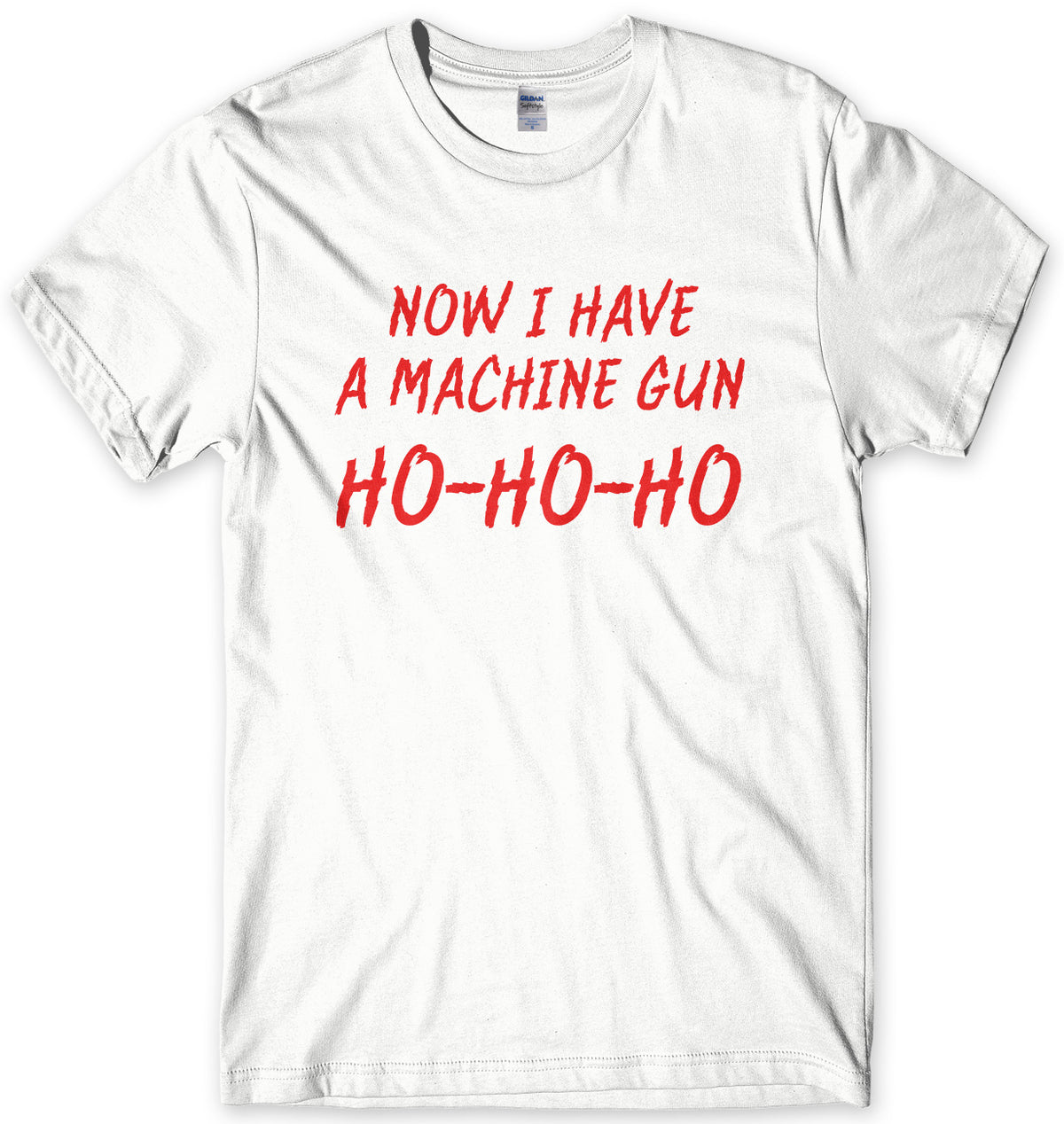 NOW I HAVE A MACHINE GUN - INSPIRED BY DIE HARD MENS UNISEX T-SHIRT
