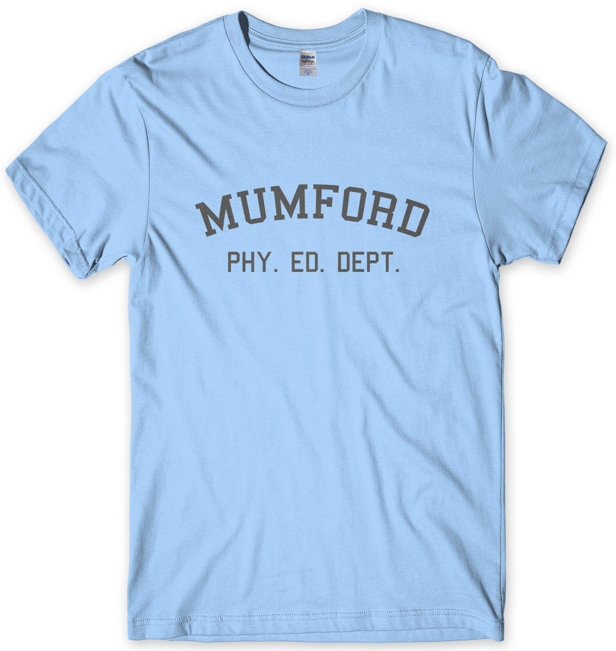 MUMFORD PHYSICAL EDUCATION DEPARTMENT - INSPIRED BY BEVERLY HILLS COP MENS UNISEX T-SHIRT