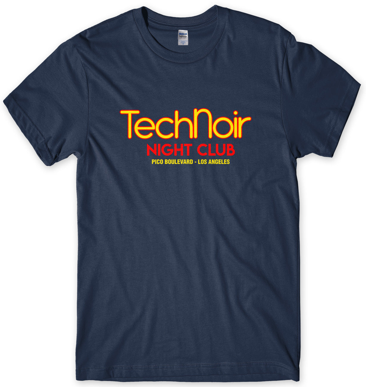 TECH NOIR NIGHTCLUB - INSPIRED BY TERMINATOR MENS UNISEX T-SHIRT