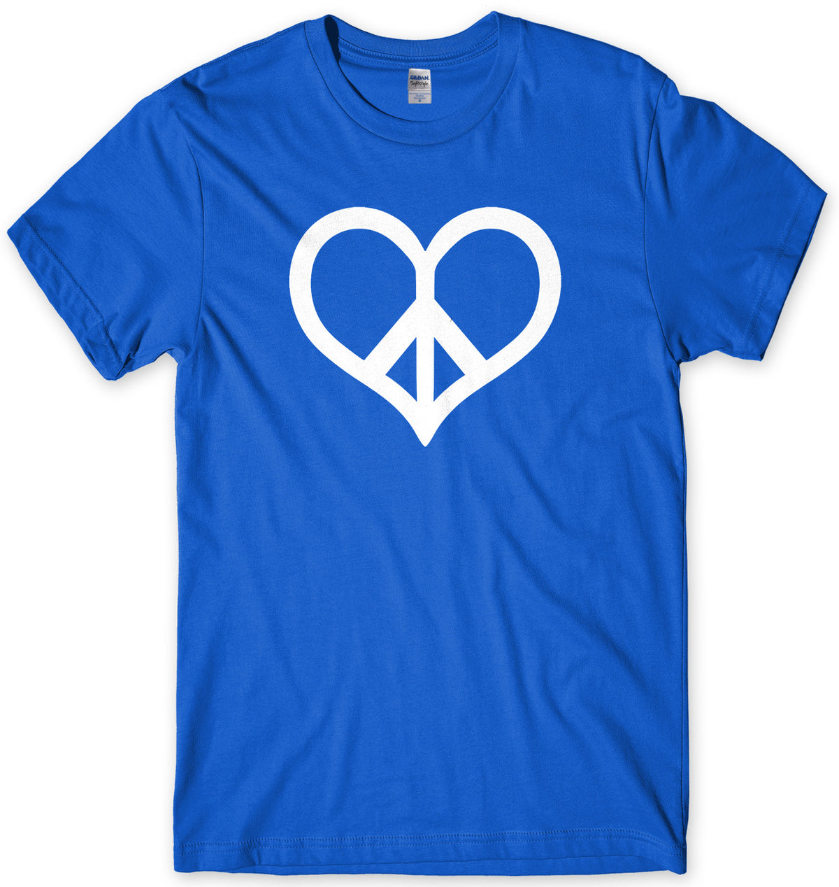 Peace &amp; Love Mens Unisex T-Shirt