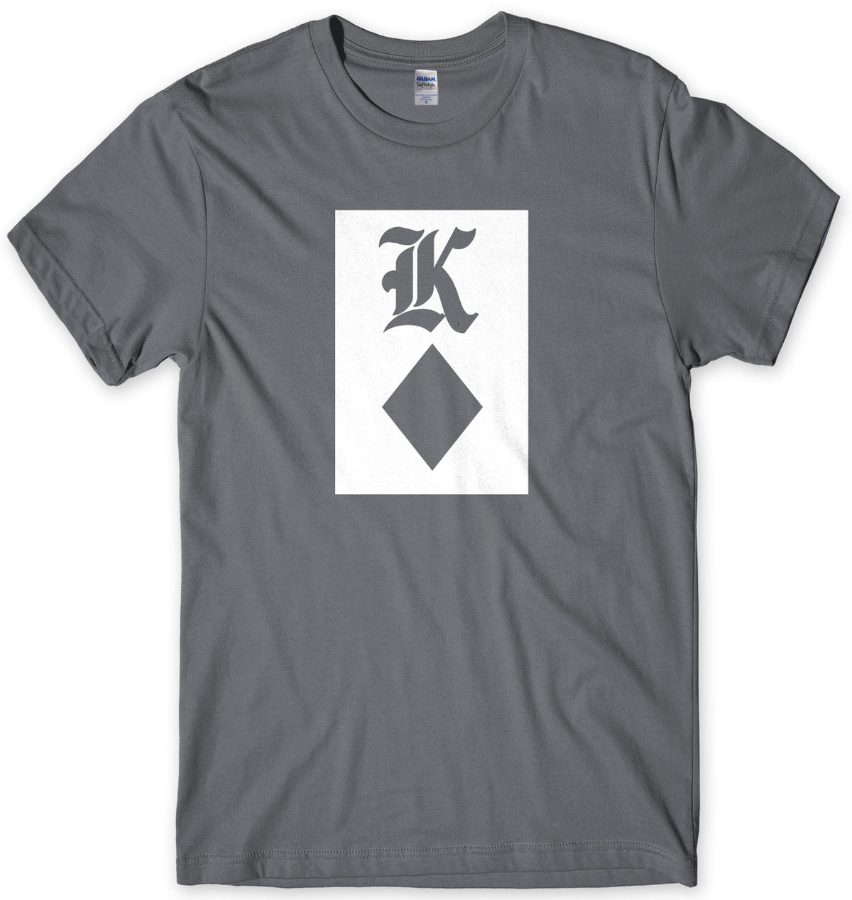 King Of Diamonds Playing Cards Mens Unisex T-Shirt