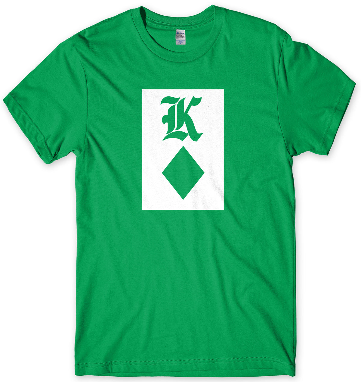 King Of Diamonds Playing Cards Mens Unisex T-Shirt