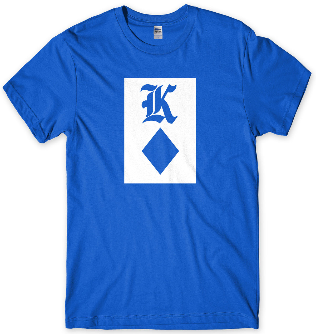 King Of Diamonds Playing Cards Mens Unisex T-Shirt