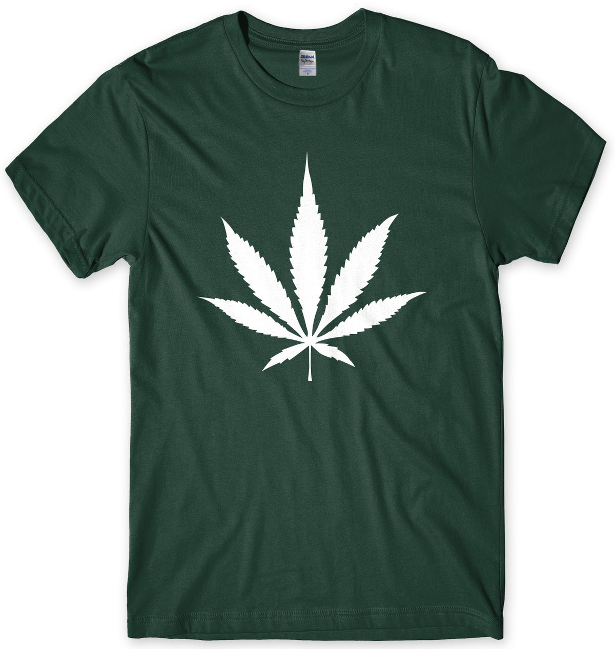 Cannabis Leaf Mens Unisex T-Shirt