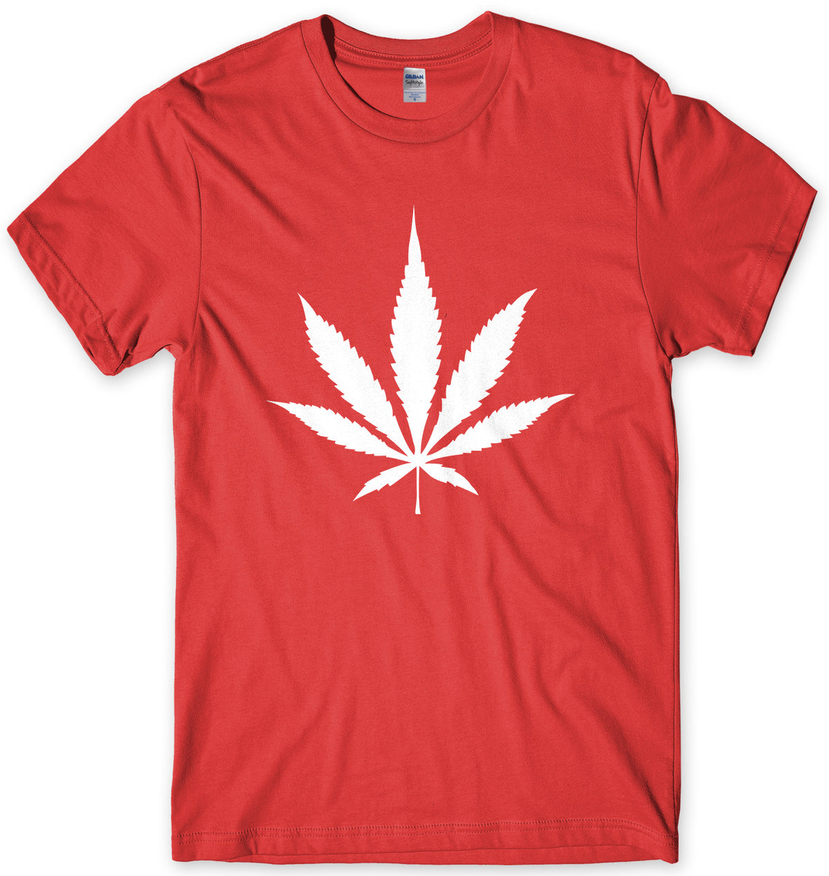 Cannabis Leaf Mens Unisex T-Shirt