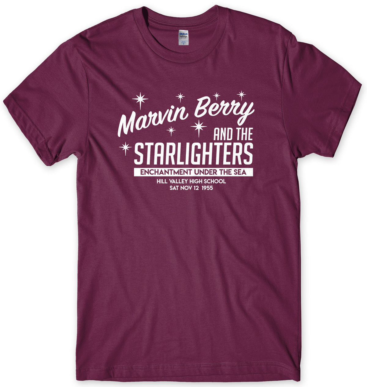 MARVIN BERRY AND THE STARLIGHTERS - INSPIRED BY BACK TO THE FUTURE MENS UNISEX T-SHIRT