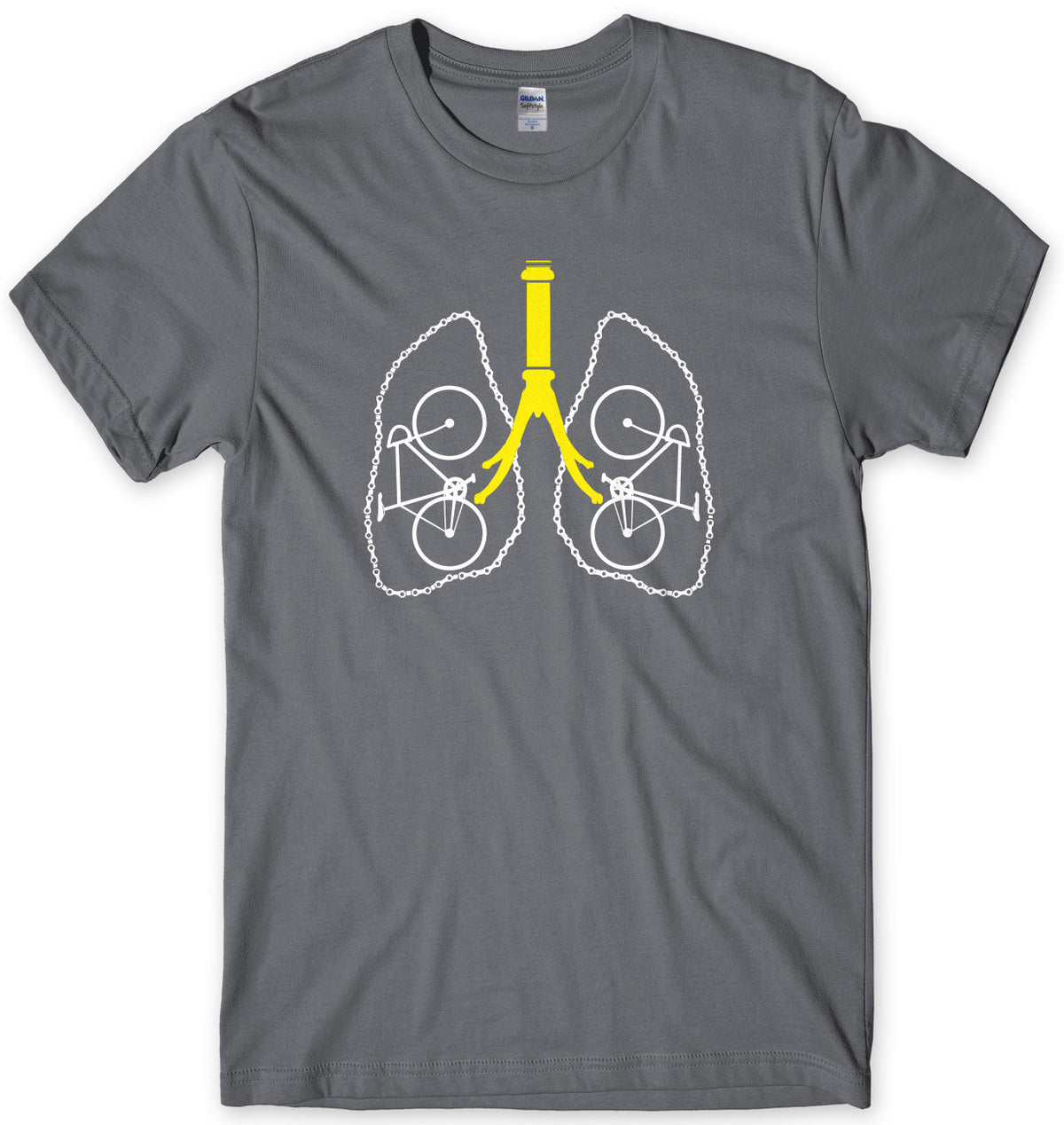 Live And Breath Cycling Mens Unisex T-Shirt